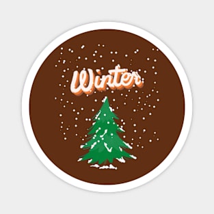 winter season,Christmas Magnet